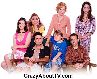 two and a half men cast logo